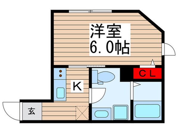 ソランジュ鎌ケ谷の物件間取画像